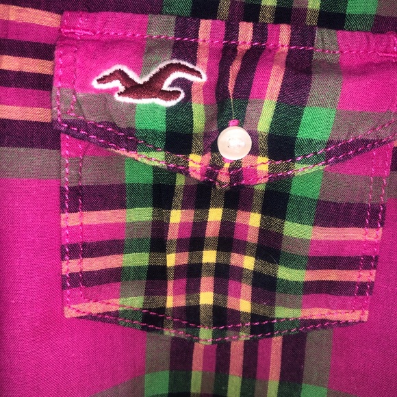 Hollister Preppy Plaid Shirt❗️ - Picture 2 of 5